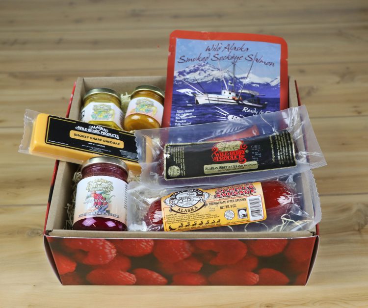 Alaska Wild Berry Alaska Wilderness Meat and Cheese Gift Pack