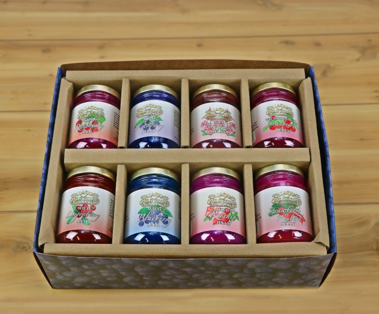 Alaska Wild Berry Northern Lights Jam & Jelly Sampler