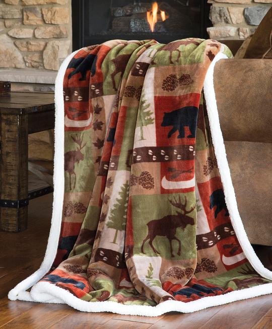 Wild Oak Wrap Blanket – Arcana