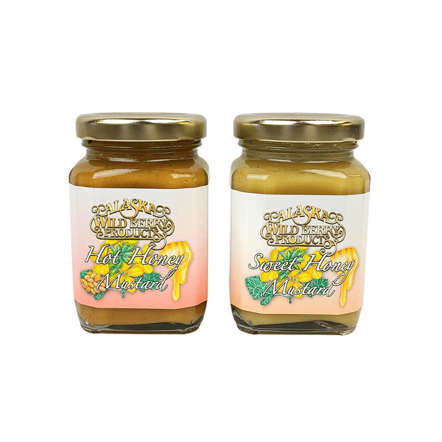 Sweet and Hot Honey Mustards