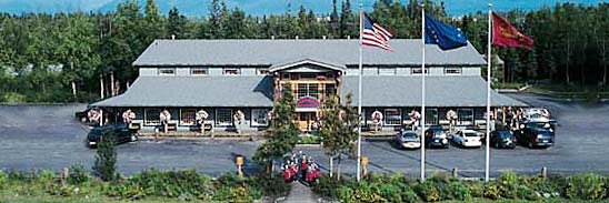 The main Anchorage store and Wild Berry Park today