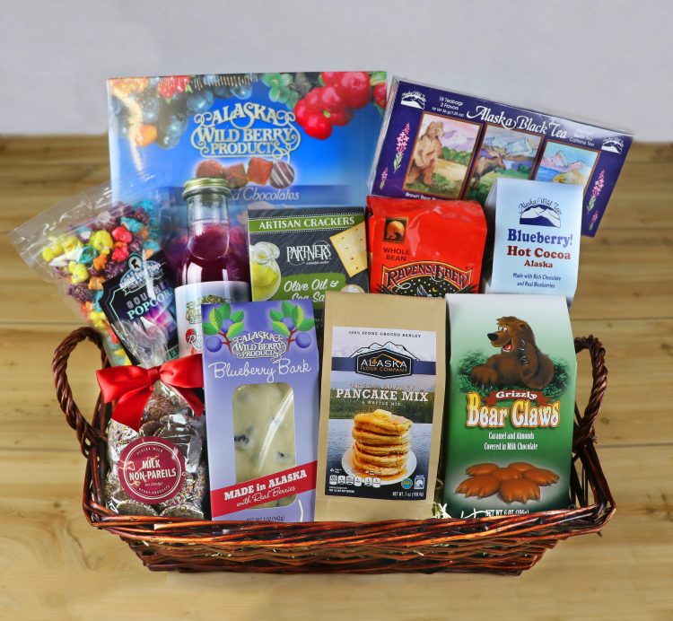 Alaska Wild Berry Taste of Alaska Basket