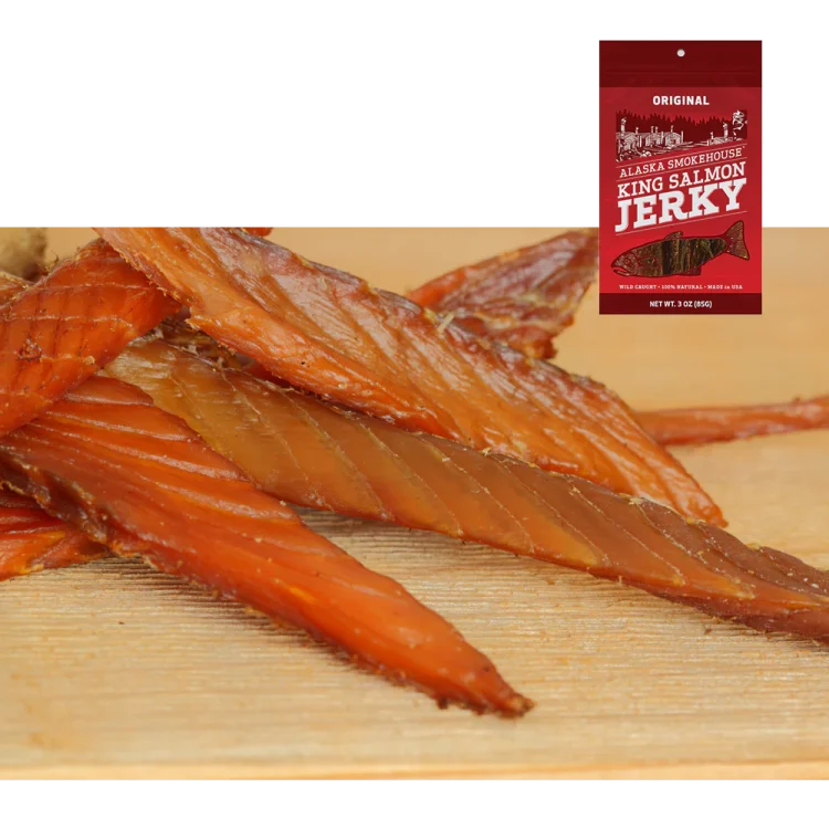 Alaska Smokehouse's Original King Salmon Jerky