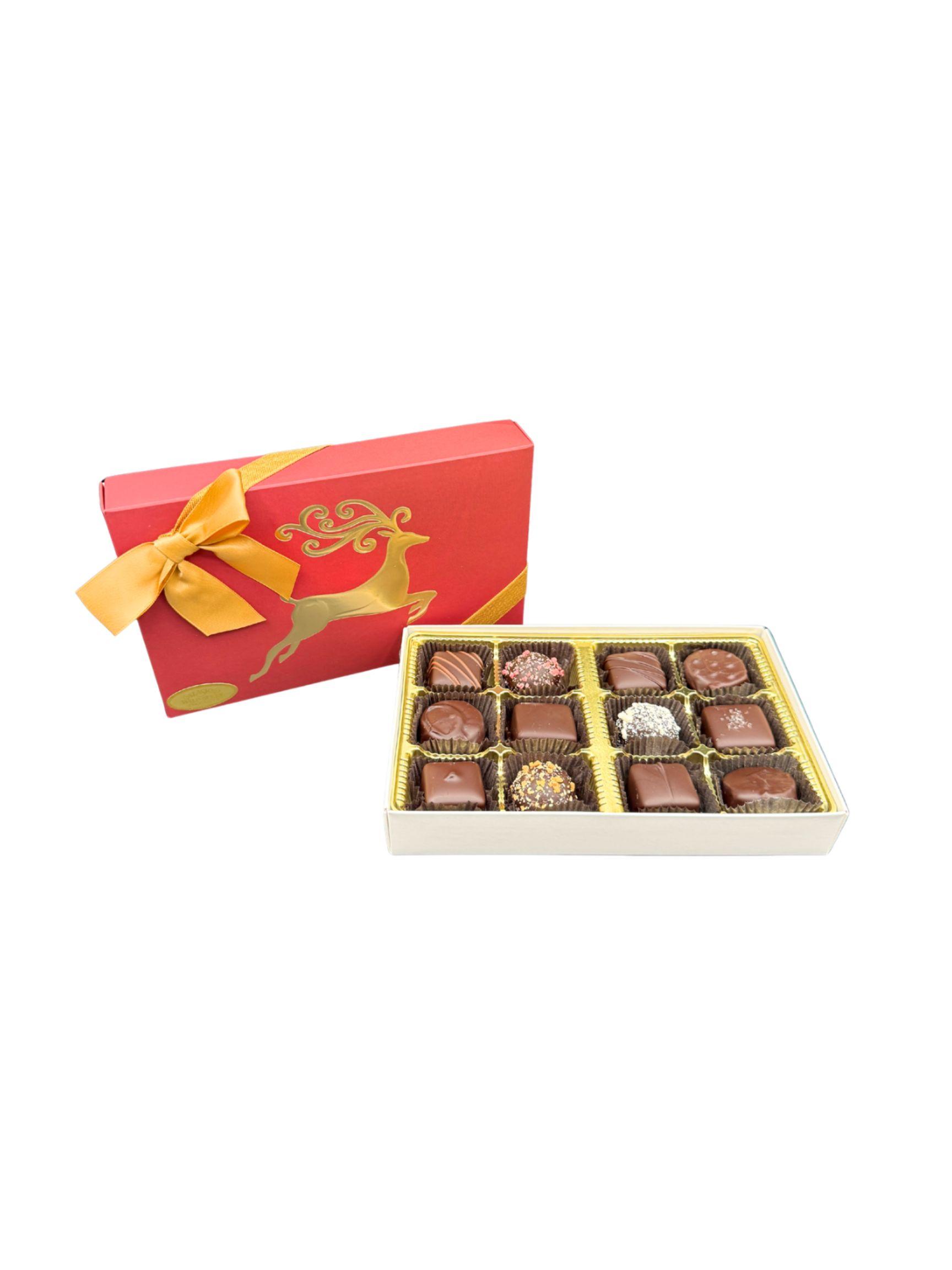 12 Piece Dark Chocolate Assortment